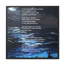 Load image into Gallery viewer, Matte Canvas, Framed (Multi-color)