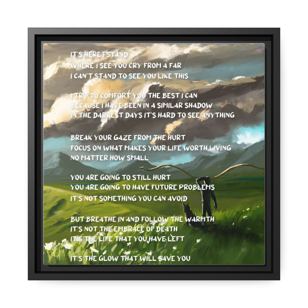 Glow Framed Print